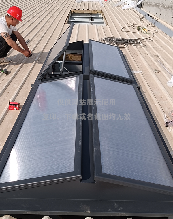 兰州王老吉生产车间延安排烟天窗