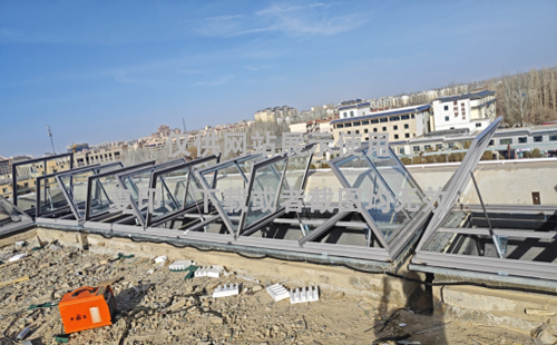 敦煌博物馆延安排烟天窗