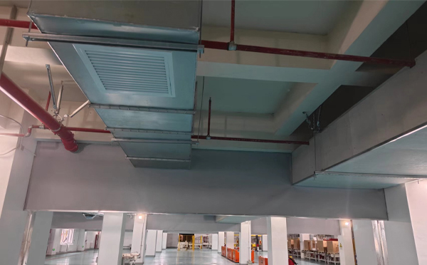 延安挡烟垂壁的安装步骤