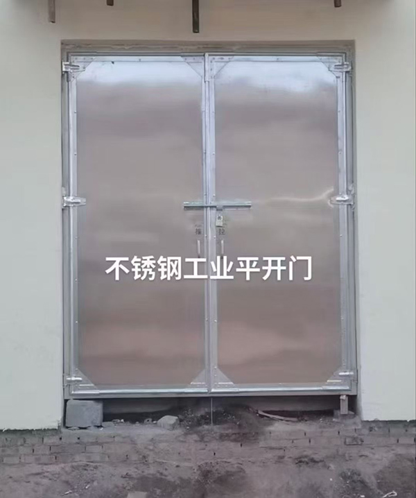 不锈钢延安工业平开门在现代工业场景中的应用实践